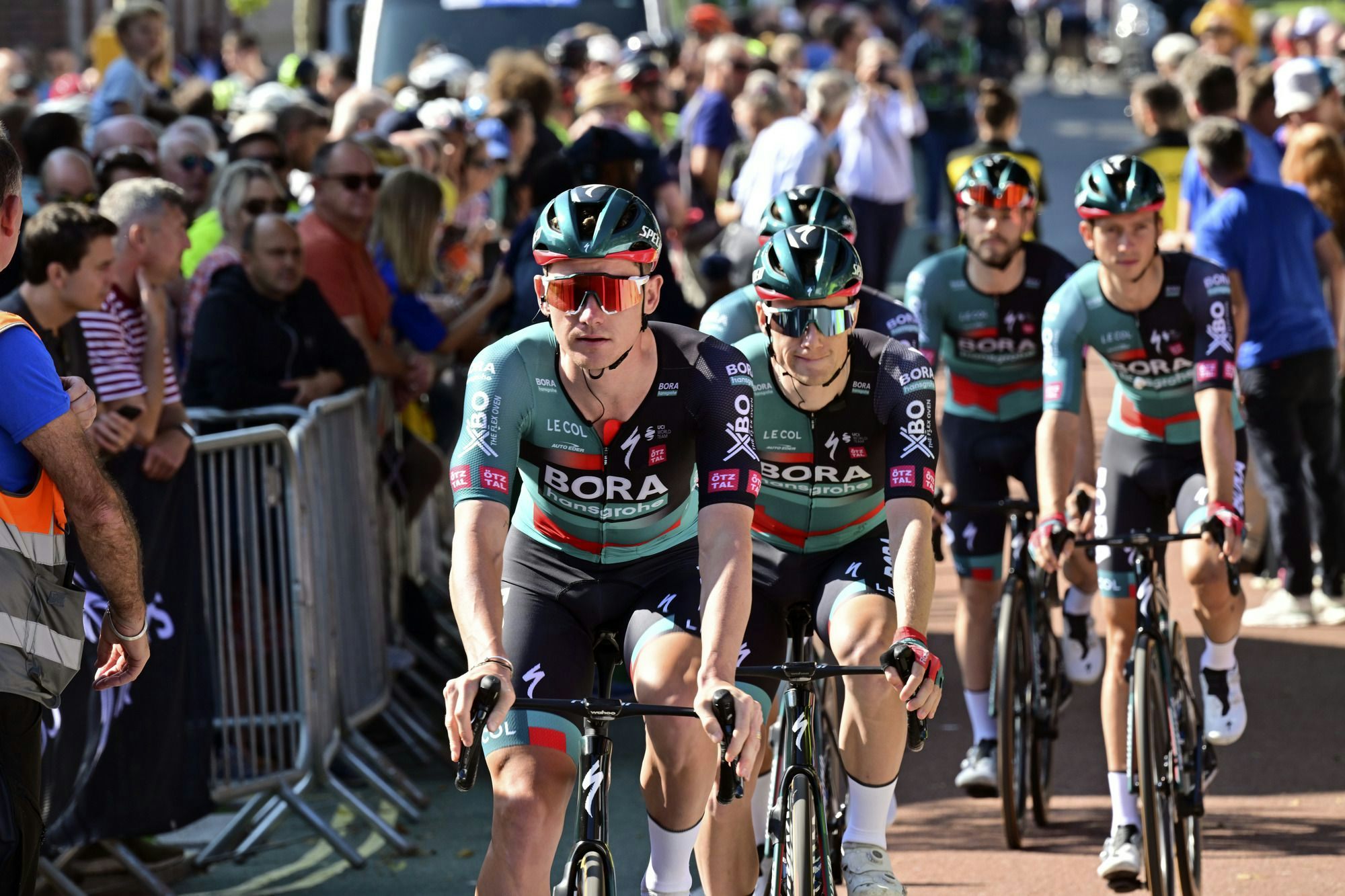 BORA-hansgrohe bei der Tour of Britain 2023 (Foto: Sprint Cycling Agency)
