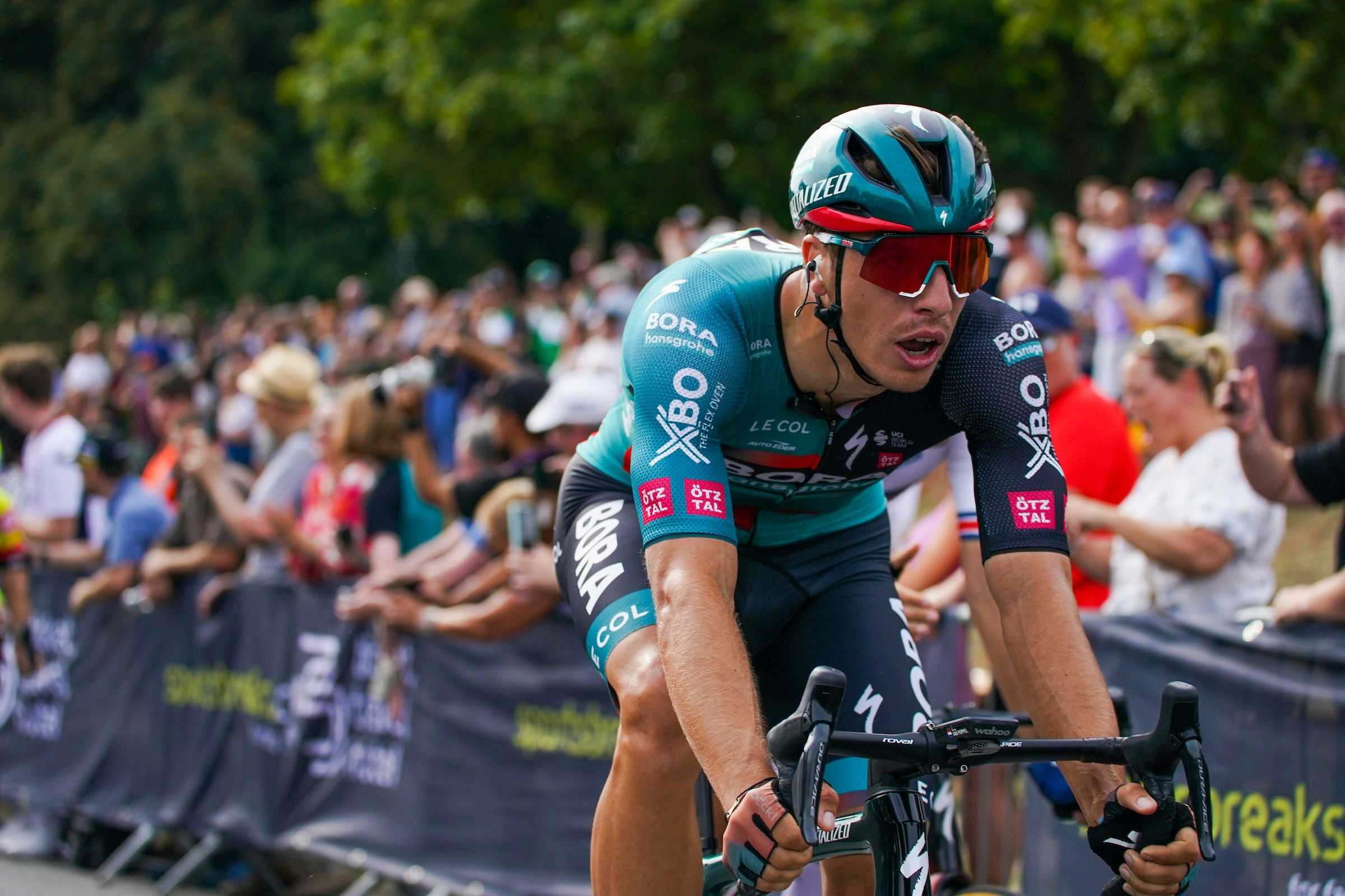 Danny van Poppel wins stage 6 of the Tour of Britain 2023 (Photo: © SWpix.com (t/a Photography Hub Ltd)