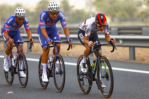 UAE Tour 2024 - 6th Edition - 7th stage Al Ain Bait Mohammed Bin Khalifa - Jebel Hafeet 161 km - 25/02/2024 - Emanuel Buchmann (GER - BORA - hansgrohe) - photo Luca Bettini/SprintCyclingAgency©2024